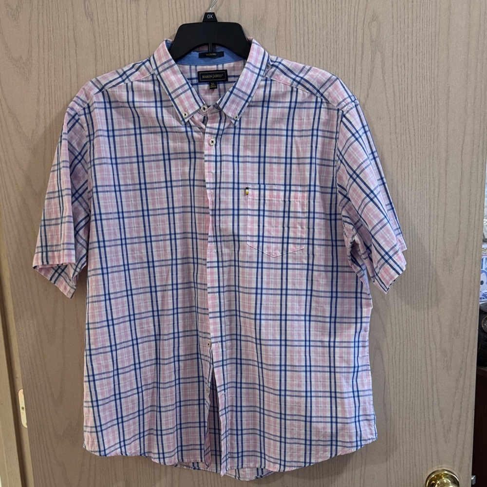 Polo Ralph Lauren Pink and Blue Checkered Shirt